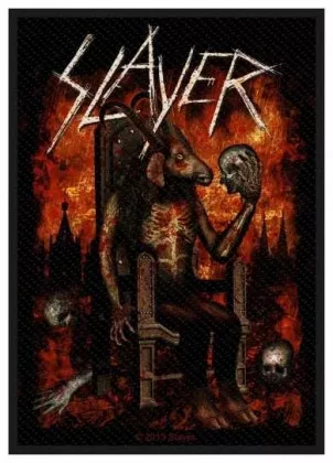 Aufnäher Slayer Devil on Throne