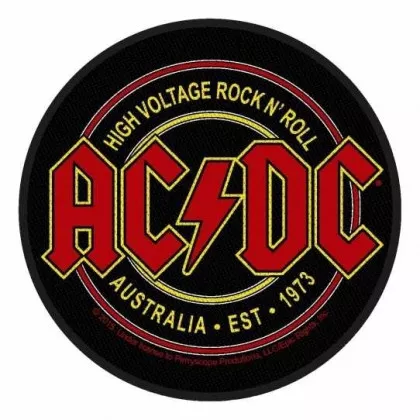Patch ACDC High Voltage Rock n Roll