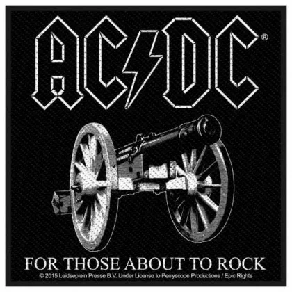 Aufnäher AC/DC For Those About to Rock