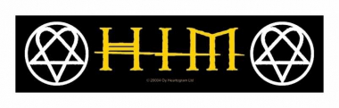 Him Logo Heartagram Superstrip Aufnäher