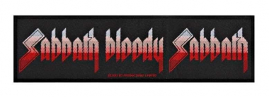 Black Sabbath Sabbath Bloody Sabba Superstrip Aufnäher