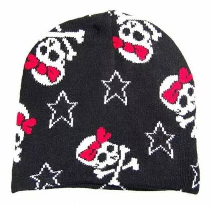 Richtig geiles Schal - Beanie und Handschuhe Set für Rockabellas