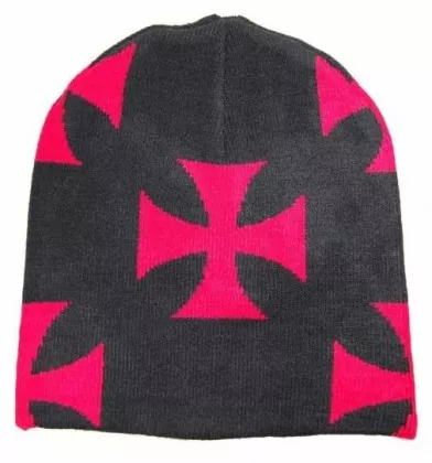 Eisernes Kreuz - Set mit Schal, Beanie und Handschuhe