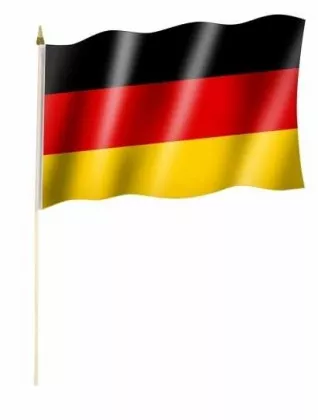 Deutschland Stockfahnen
