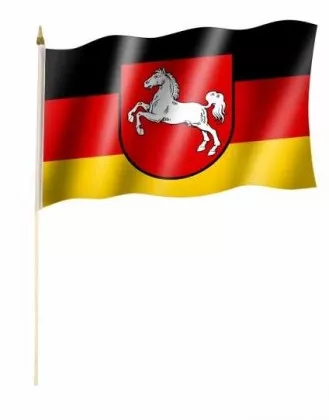 Niedersachsen Stockfahnen