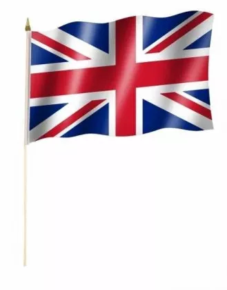 Großbritannien Stockfahnen