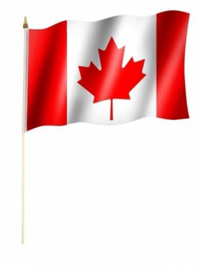 Canada Hand Flag