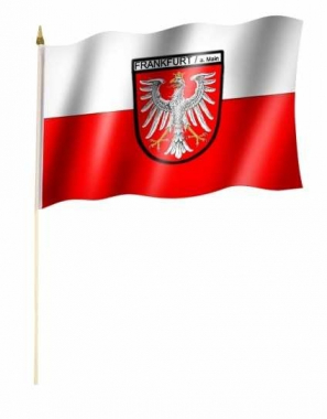 Frankfurt on the Main Hand Flag