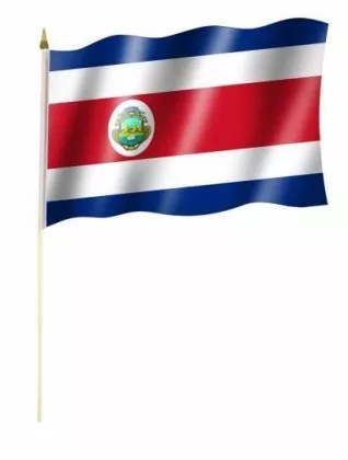 Costa Rica Stockfahnen