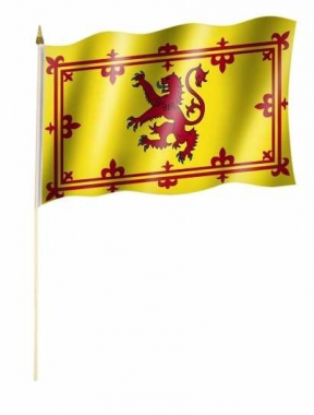 Scotland Hand Flag