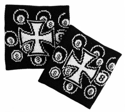 Schweißband Schwarz Eisernes Kreuz