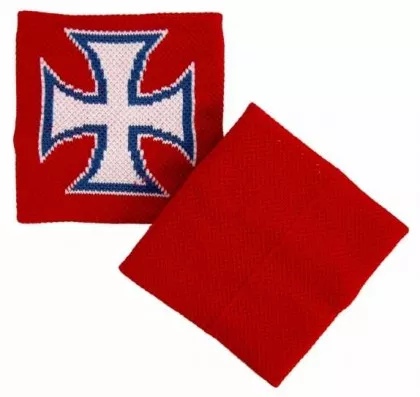 Schweißband Rot Eisernes Kreuz