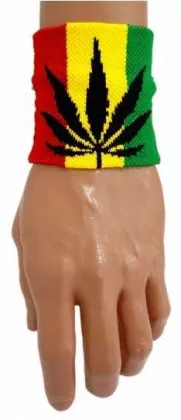 Schweißband Rasta Hanf