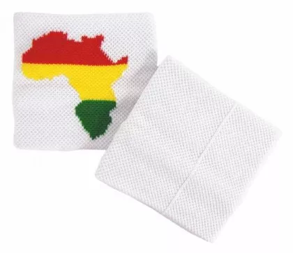 Schweißband Weiß Afrika