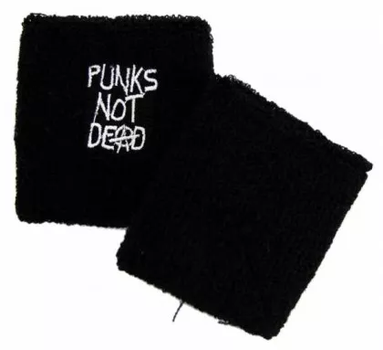 Schweißband Punks Not Dead