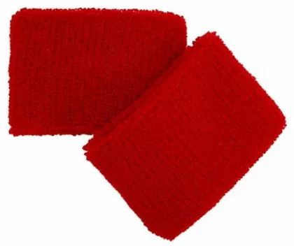 Schweißband Rot