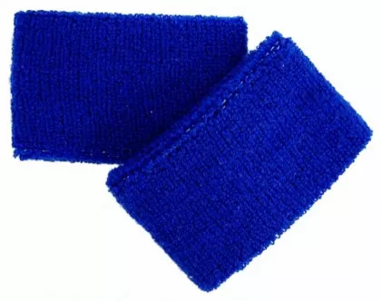 Schweißband Blau