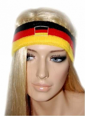 Sweatband Head Germany Flag