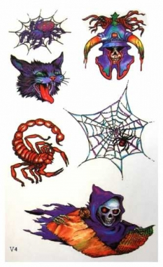 Spider Tattoo Sticker