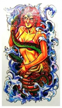Tattoo Sticker Snake