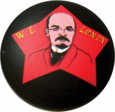 Button Badge Lenin