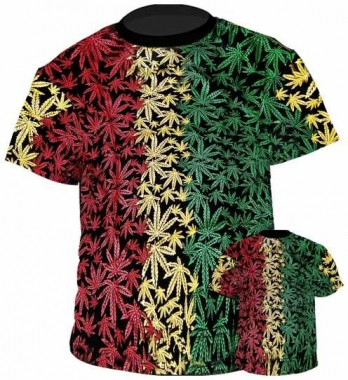 T-Shirt Jamaica Leaf