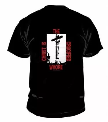 Impaled Nazarene Cruicified Whore T Shirt