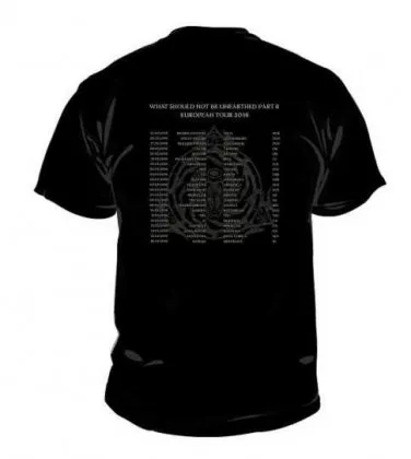Nile What Should Not Be Unearthed Tour T Shirt