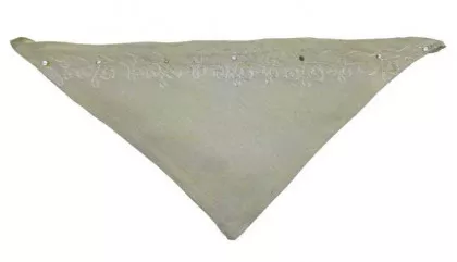 Bandana mit Schlaufen zum Binden - Beige