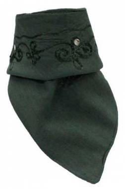 Bandana with laces - Green