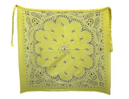 Bandana Scarf Yellow | URBAC 009
