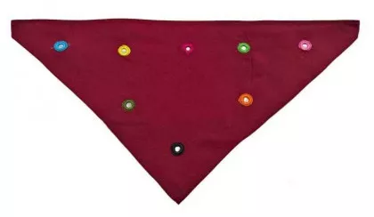 Bandana Kopftuch Weinrot | URBAC 020