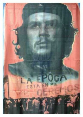 Posterfahne Che Guevara