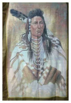 Posterfahne Red Indian