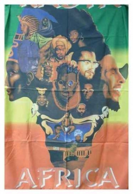 Poster Flag Africa