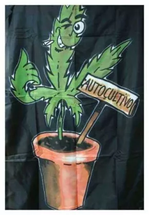 Posterfahne Hanf