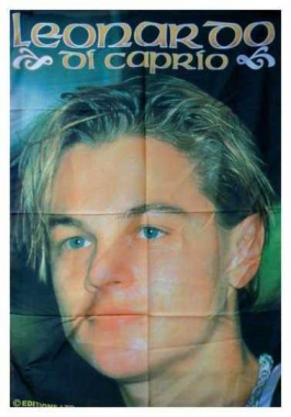 Poster Flag Leonardo Di Caprio