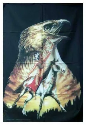 Posterfahne Red Indian