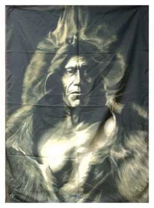 Posterfahne Red Indian