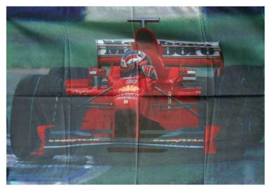Poster Flag Ferrari