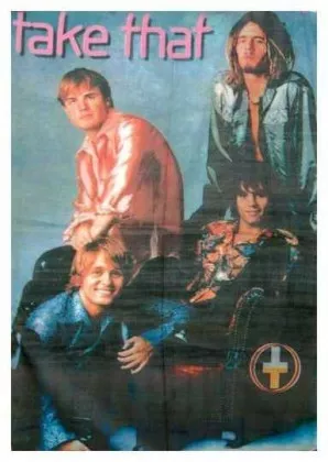 Posterfahne Take That