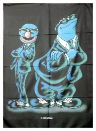Posterfahne Sesamstraße