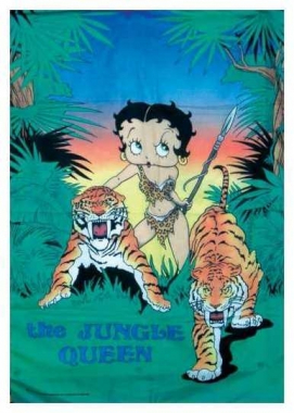 Posterfahne The Jungle Queen