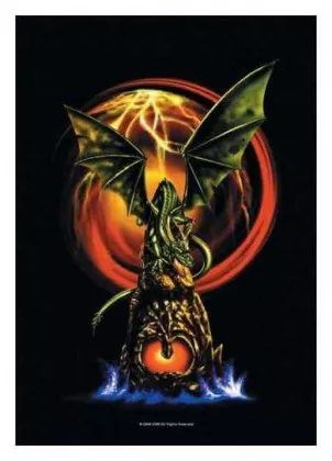 Poster Flag Dragon