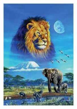 Posterfahne Safari