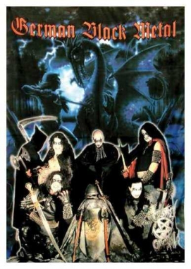 Posterfahne German Black Metal