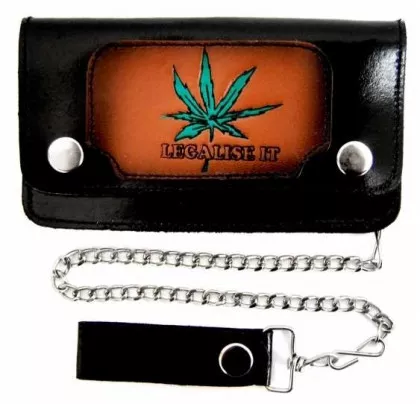 Biker Geldbörse Legalise It