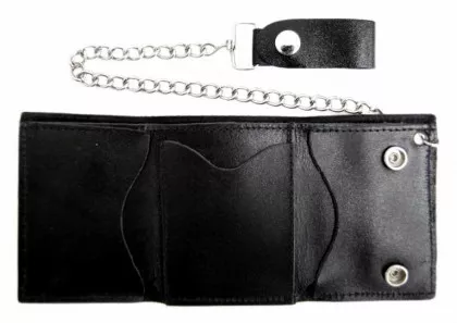 Biker Wallet Black