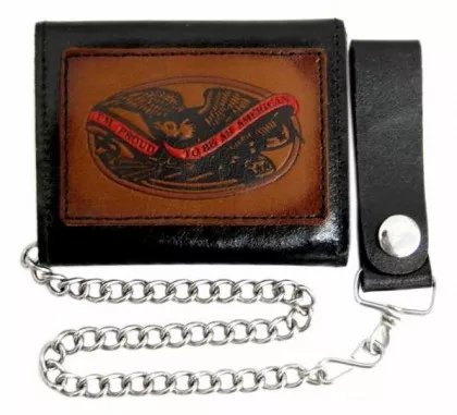 Biker Wallet Proud American