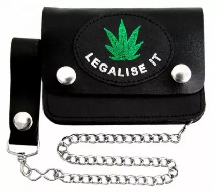 Biker Geldbörse Legalise It
